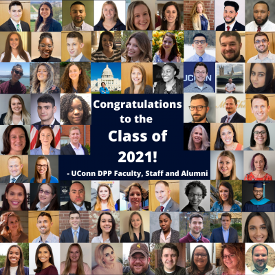 Congratulations to the Class of 2021! - UConn DPP faculty, staff and alumni, photos of the class of 2021