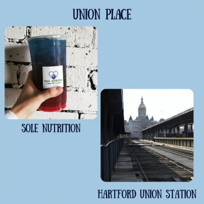 Union Place: Sole Nutrition and Hartford Union Station