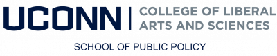 UConn College of Liberal Arts and Sciences | School of Public Policy wordmark